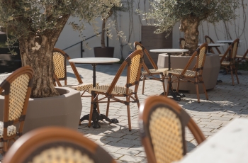 Burro restorano terasa, Vilnius